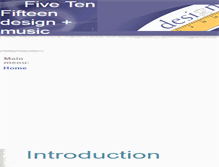 Tablet Screenshot of fivetenfifteen.com